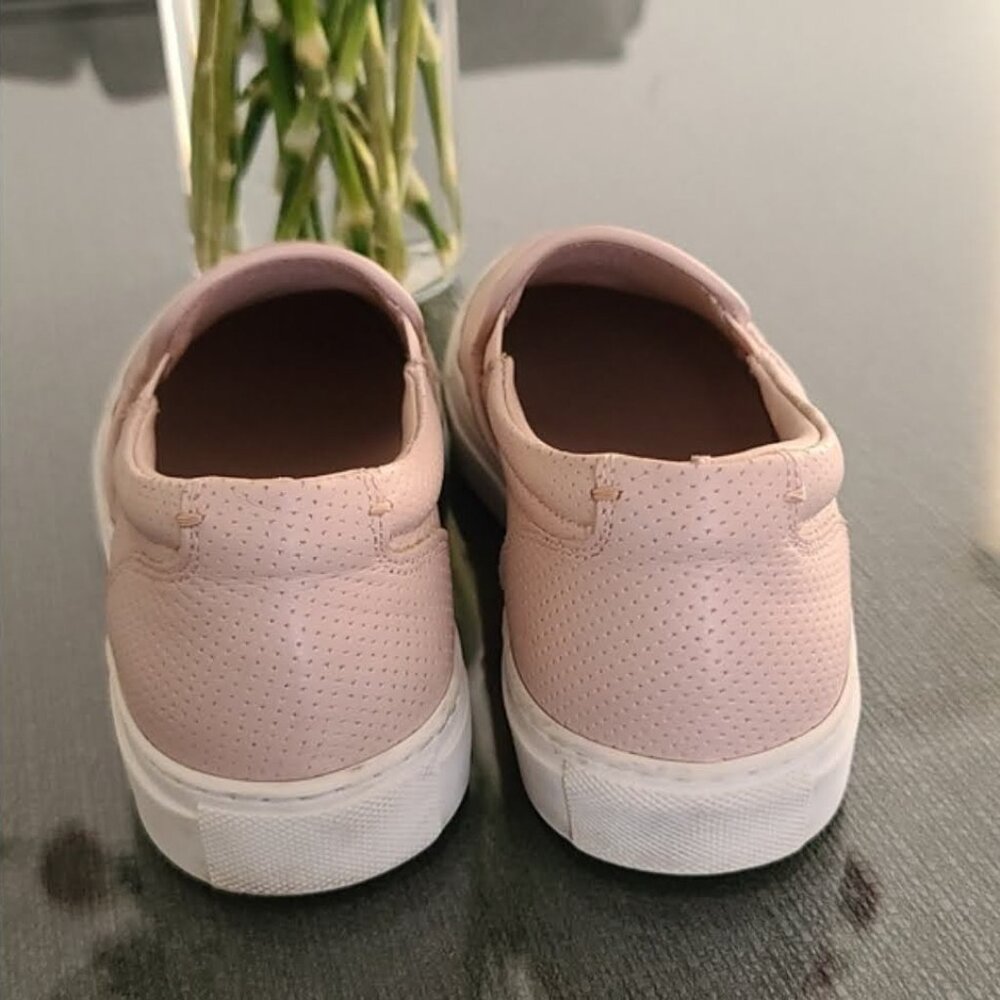 GREATS BROOKLYN Wooster Pink Leather Slip On Sneakers 10 40 MADE IN ITALY - Picture 6 of 15